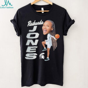 Rashunda Jones Michigan State Spartans Elevated Caricature shirt