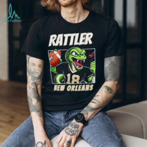 Rattler New Orleans Saints logo football player shirt