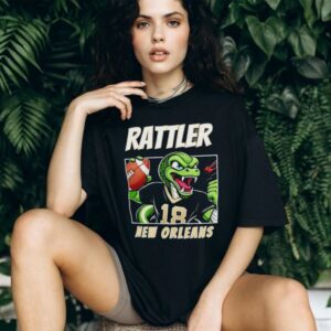 Rattler New Orleans Saints logo football player shirt