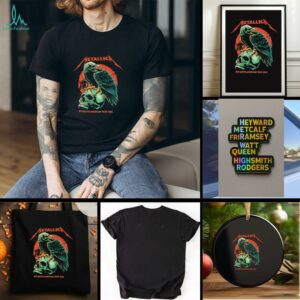 Raven skull M72 North American Tour 2025 t shirt
