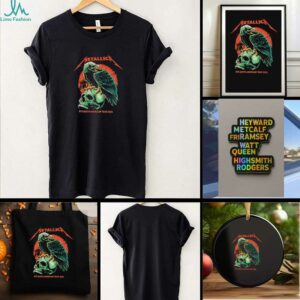 Raven skull M72 North American Tour 2025 t shirt