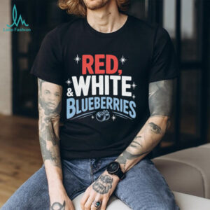 Red White and Blueberries 4th of July America political shirt