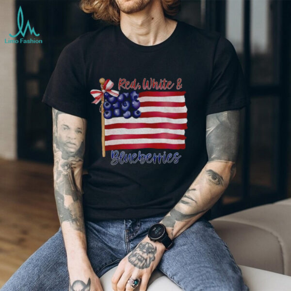 Red White and Blueberries Charlie Kirk 1993 2025 Memorial Freedom USA shirt