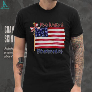 Red White and Blueberries Charlie Kirk 1993 2025 Memorial Freedom USA shirt
