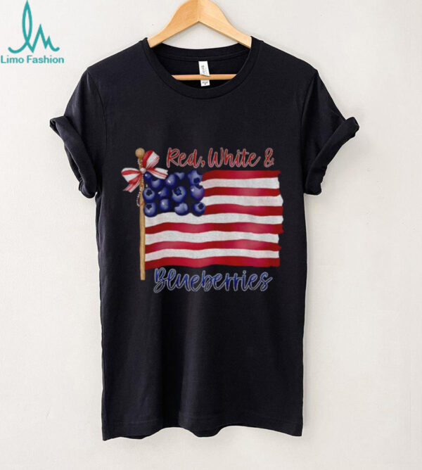 Red White and Blueberries Charlie Kirk 1993 2025 Memorial Freedom USA shirt