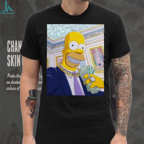 Rich Homer Simpson Swag Tee