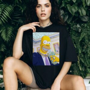 Rich Homer Simpson Swag Tee