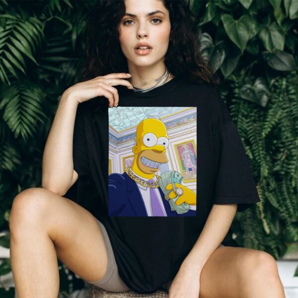 Rich Homer Simpson Swag Tee