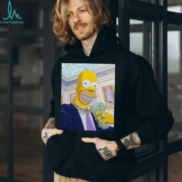 Rich Homer Simpson Swag Tee