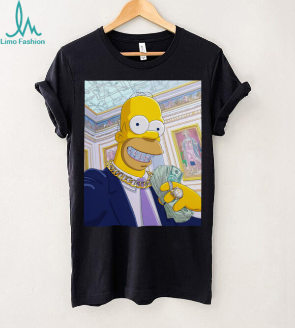 Rich Homer Simpson Swag Tee