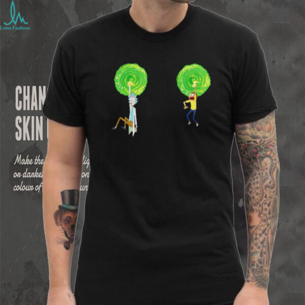 Rick And Morty Boob Warp Shirt