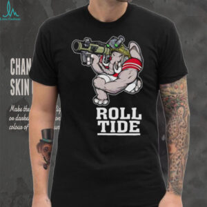 Roll Tide Alabama Elephant Military Rocket Launcher shirt
