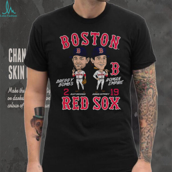 Roman Anthony and Alex Bregman Boston Red Sox MLB Baseball Player shirt