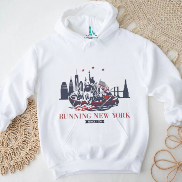 Running New York since 1776 USA team shirt