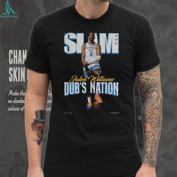 SLAM Jalen Williams Dub’s Nation Oklahoma City Thunder NBA Basketball vintage shirt