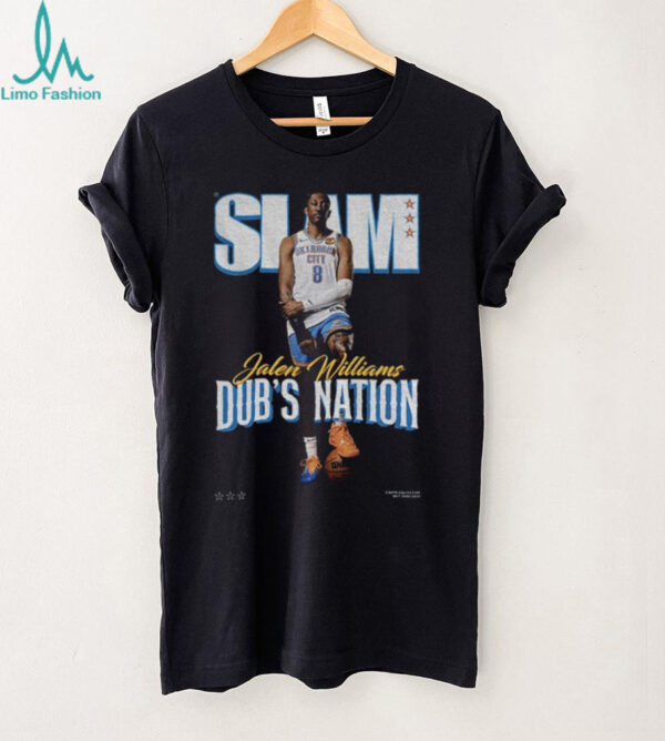 SLAM Jalen Williams Dub’s Nation Oklahoma City Thunder NBA Basketball vintage shirt