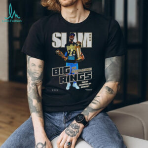 SLAM Shai Gilgeous Alexander Oklahoma City Thunder Basketball Big Rings MVP shirt