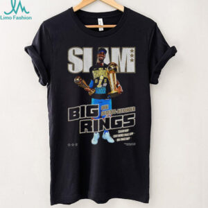 SLAM Shai Gilgeous Alexander Oklahoma City Thunder Basketball Big Rings MVP shirt