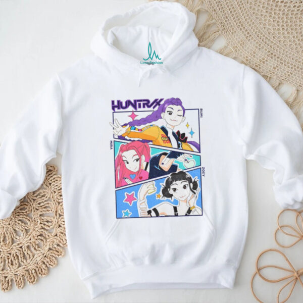 Saja Girls Mira Rumi Zoey Huntrix Kpop Demon Hunters shirt