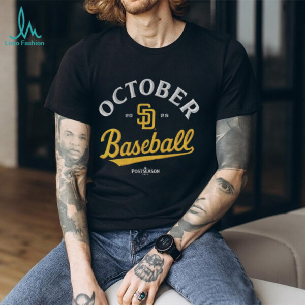 San Diego Padres October baseball 2025 MLB Postseason shirt