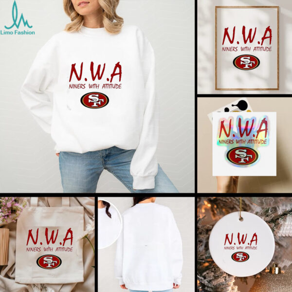 San Francisco 49ers NWA Niners With Attitude T shirt