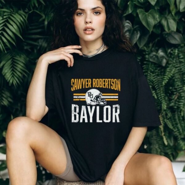Sawyer Robertson Baylor Bears football helmet shirt