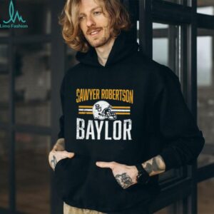 Sawyer Robertson Baylor Bears football helmet shirt
