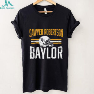 Sawyer Robertson Baylor Bears football helmet shirt