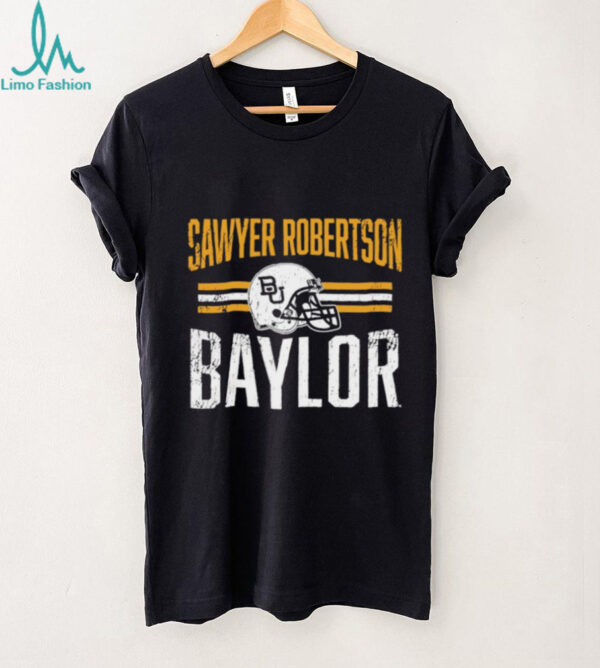 Sawyer Robertson Baylor Bears football helmet shirt