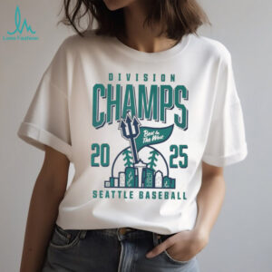 Seattle Baseball Best In The West Division Champions 2025 Shirt