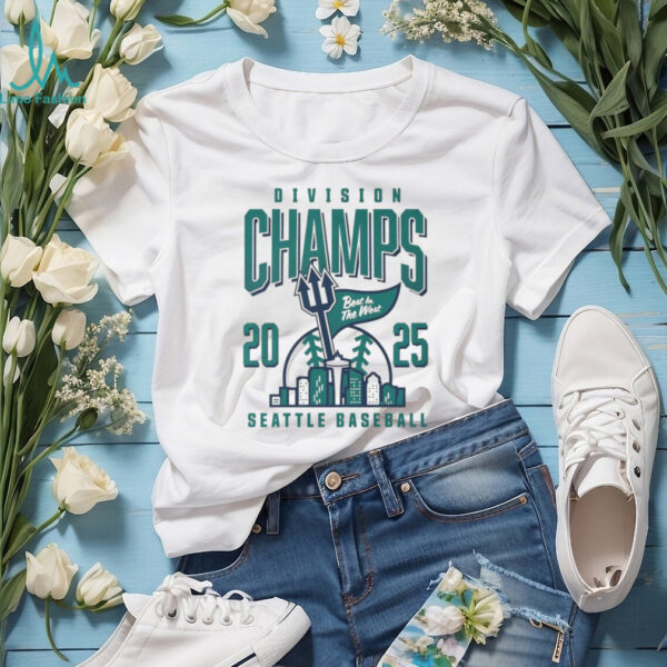 Seattle Baseball Best In The West Division Champions 2025 Shirt