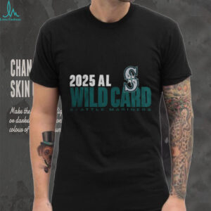 Seattle Mariners 2025 MLB Playoffs American League Wild Card shirt