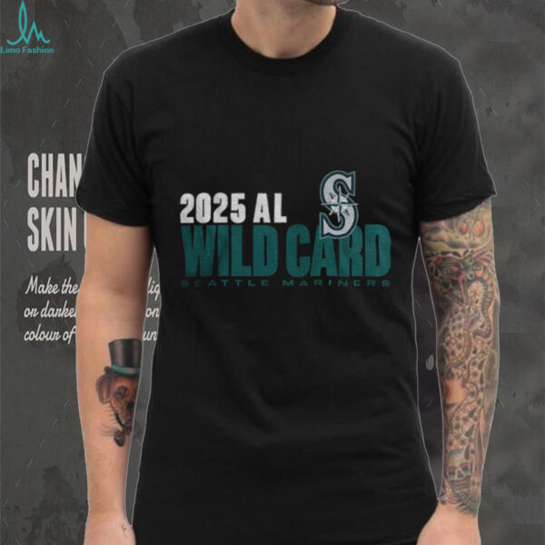 Seattle Mariners 2025 MLB Playoffs American League Wild Card shirt