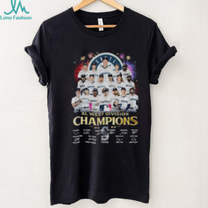 Seattle Mariners Baseball AL West Division Champions MLB 2025 signatures poster shirt