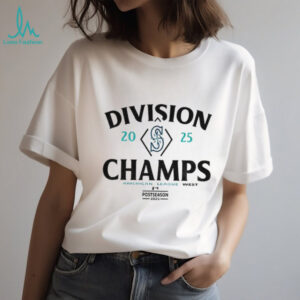 Seattle Mariners Baseball Division Champs American League West Postseason 2025 shirt