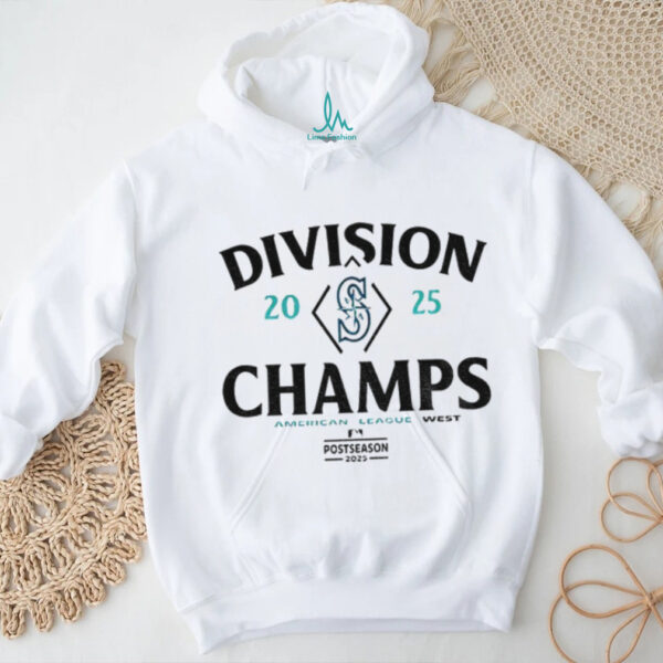 Seattle Mariners Baseball Division Champs American League West Postseason 2025 shirt