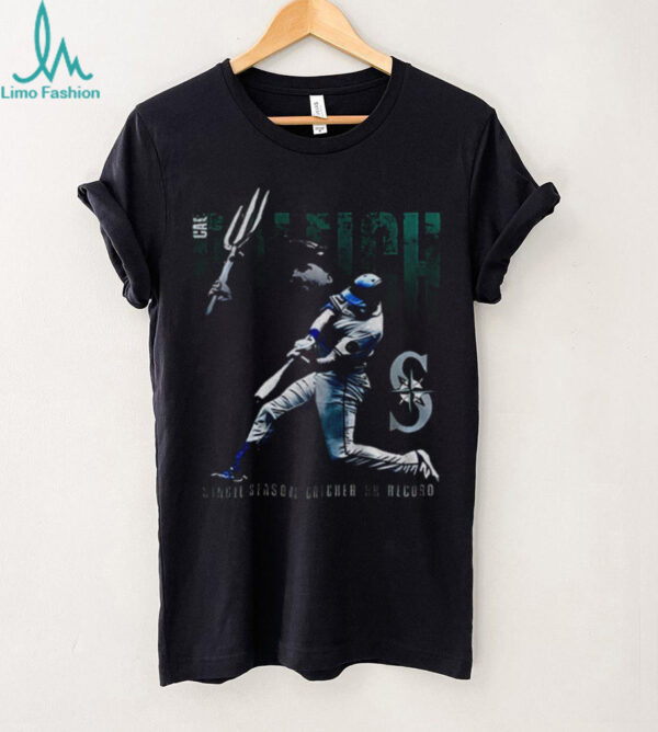 Seattle Mariners Cal Raleigh MLB Baseball single Season Catcher 2025 shirt