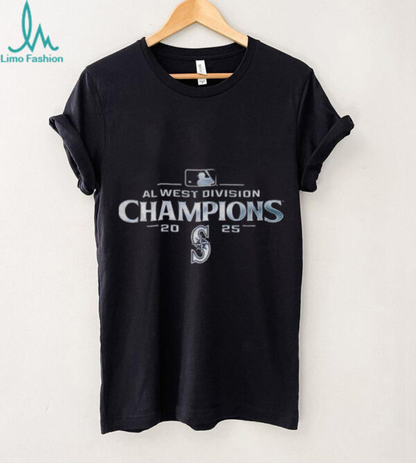 Seattle Mariners MLB Baseball AL West Champs Postseason 2025 logo shirt