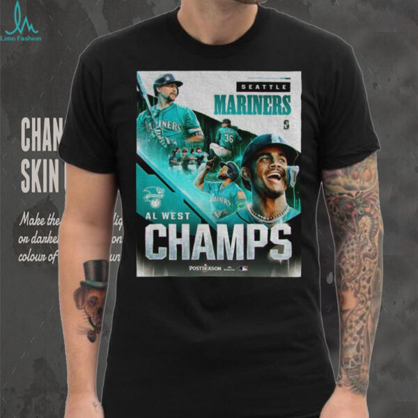 Seattle Mariners MLB Baseball Players AL West Champs Postseason 2025 poster shirt