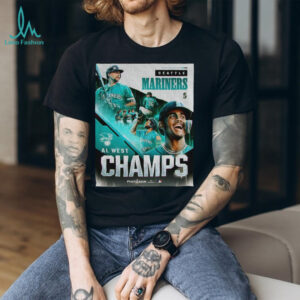 Seattle Mariners MLB Baseball Players AL West Champs Postseason 2025 poster shirt