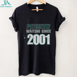 Seattle Mariners Seattle Baseball AL West Title Patiently Waiting Since 2001 shirt