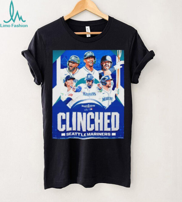 Seattle Mariners clinched 2025 MLB Postseason raise those tridents shirt
