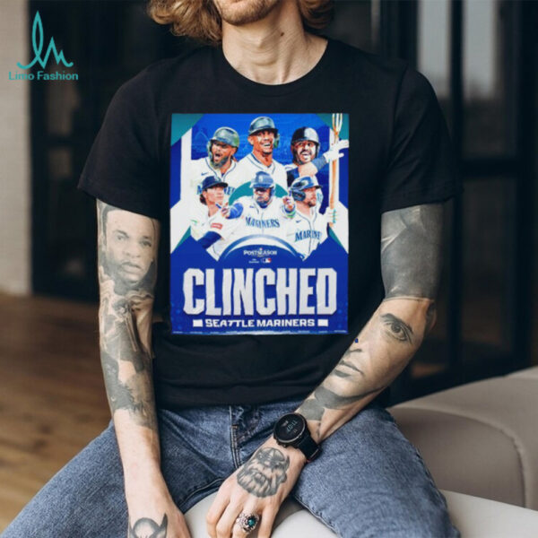 Seattle Mariners clinched 2025 MLB Postseason raise those tridents shirt