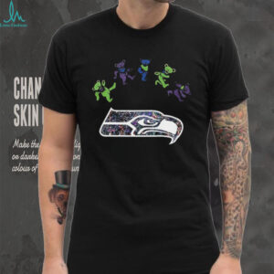Seattle Seahawks x Grateful Dead night 2025 bears logo shirt