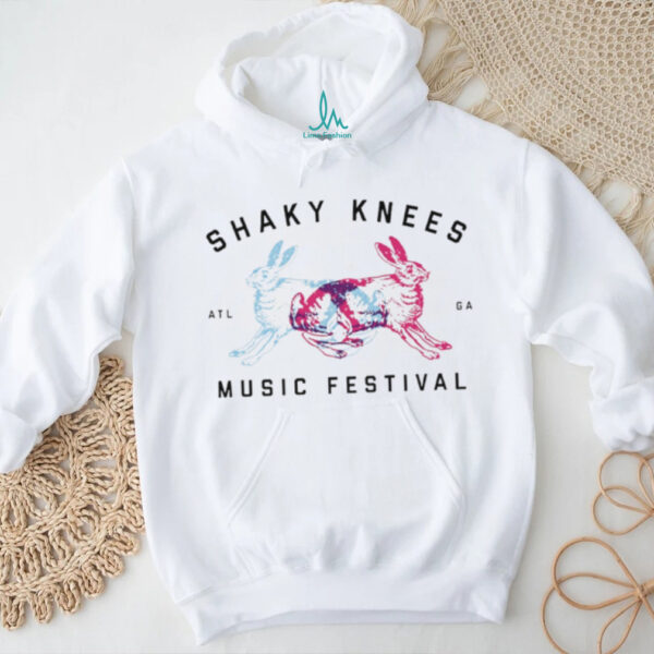 Shaky Knees Music Festival rabbits lineup 2025 shirt