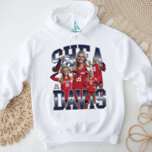 Shea Davis Arizona Women’s Volleyball player collage shirt