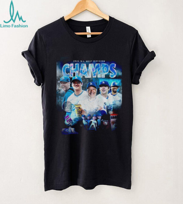 Shohei Ohtani Los Angeles Dodgers MLB Baseball 2025 NL West Division Champs shirt