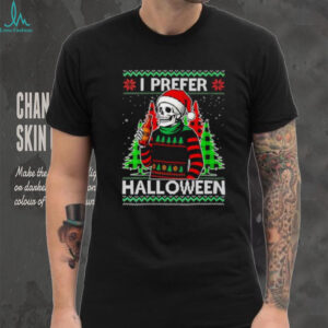 Skeleton I prefer Halloween shirt