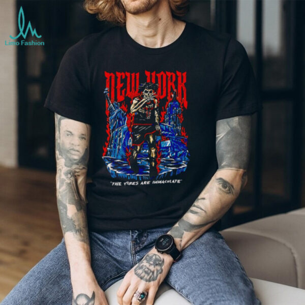 Skeleton Jalen Brunson the vibes are immaculate New York Knicks shirt