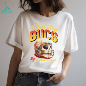 Skeleton Tampa Bay Buccaneers Football 50 seasons of the krewe helmet shirt